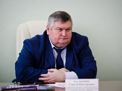 Первый вице-губернатор Оренбуржья Сергей Балыкин получил представление от прокуратуры