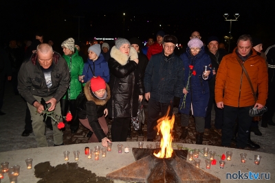 В Новотроицке почтили память жертв теракта в Подмосковье