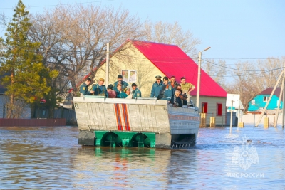 В МЧС рассказали о паводковой ситуации в Оренбургской области
