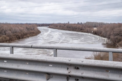 В Тюменской области наблюдается рост уровня воды в реке Ишим