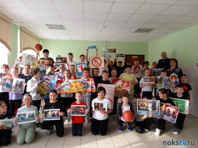 Школьники Новотроицка играли в спортивное мероприятие, посвященное Дню Защитника Отечества