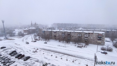 В Новотроицке выпал первый снег