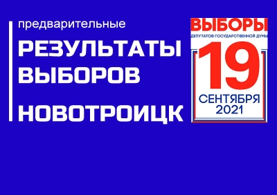 Выборы 2021: предварительные итоги по Новотроицку