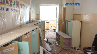 Вандалы устроили тотальный погром в здании бывшего детсада №16