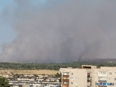 В Новотроицке неделя началась с большого пожара