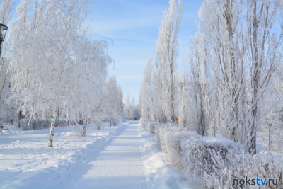 Понижение температуры в Оренбургской области