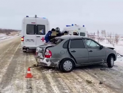 В аварии на трассе в Оренбуржье погиб мужчина и 5-летняя девочка (Фото)