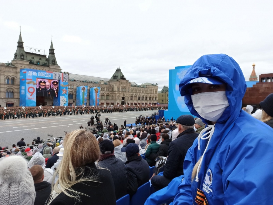 Волонтёр из Оренбурга стал соорганизатором Парада Победы в Москве