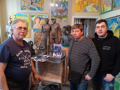 В Оренбурге разработан эскиз памятника Юрию Шатунову и Сергею Кузнецову