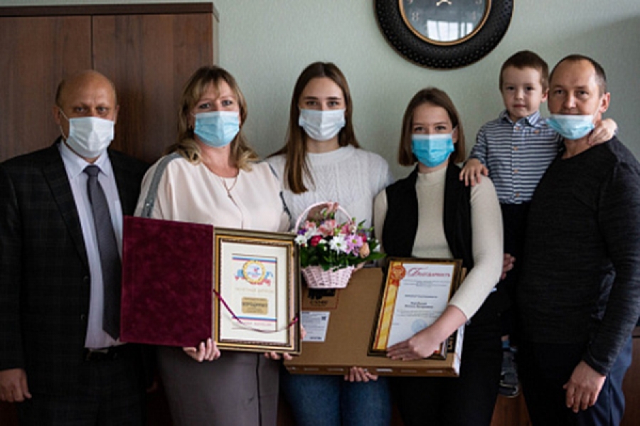 Семья Бородиных из Оренбургского района стала победителем Всероссийского конкурса «Семья года»