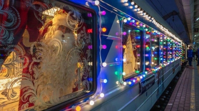 Поезд Деда Мороза впервые прибудет в Оренбург и Орск