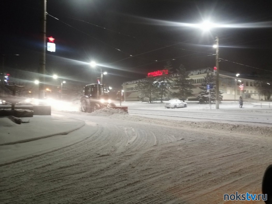 На улицы Новотроицка выйдет снегоуборочная техника