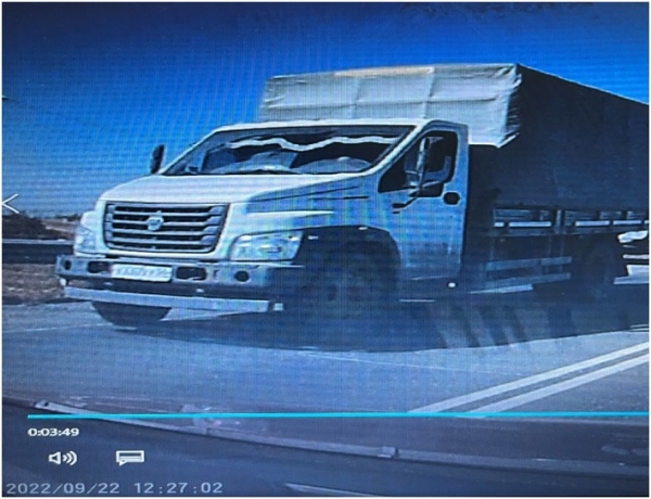 Газон Next спровоцировал аварию на трассе Оренбург – Орск