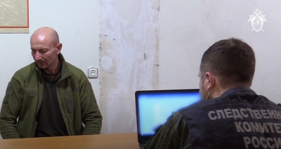 СК показал видео допроса сдавшегося замкомандира бригады морпехов ВСУ