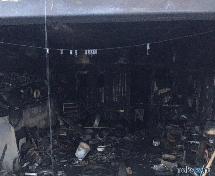 ЧП в Новотроицке: на Ломоносова случился серьезный пожар