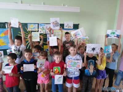 В Новотроицке воспитанники детского лагеря ярко отметили «День индейца»
