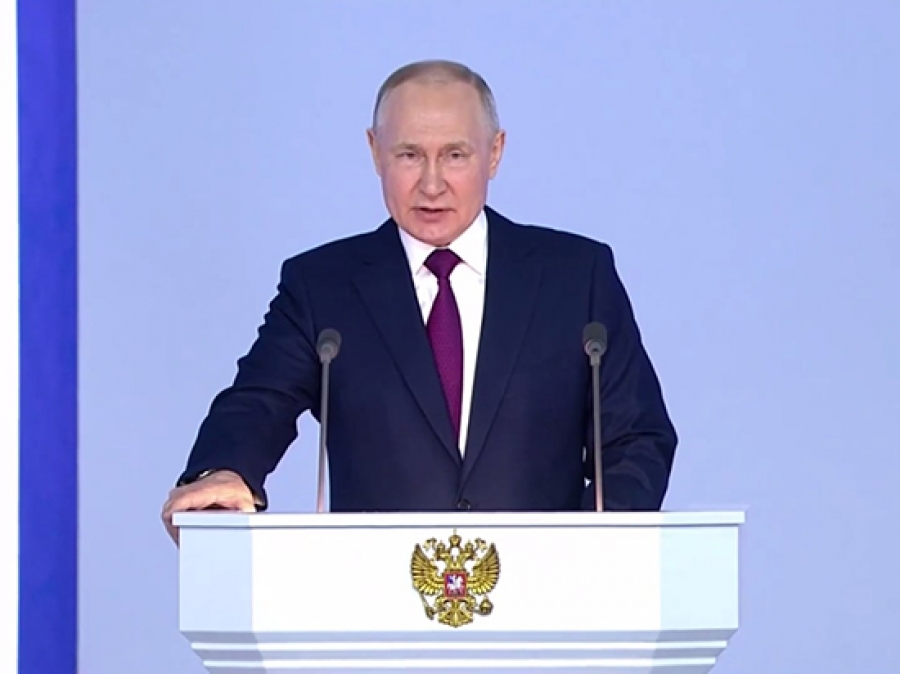 Послание Владимира Путина Федеральному собранию. Текстовая трансляция