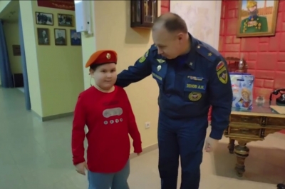 В Оренбуржье пожарные исполнили мечту ребенка