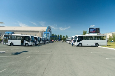 Новотроицк получил 17 новых автобусов