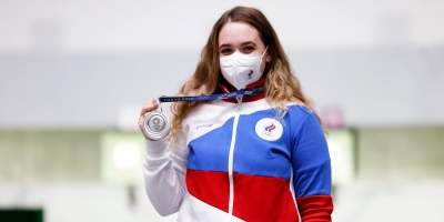 Анастасия Галашина завоевала первую медаль для сборной России на Олимпиаде в Токио