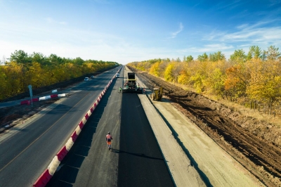 В Оренбуржье сдан первый крупный объект, обновленный в рамках нацпроекта «Безопасные качественные дороги»