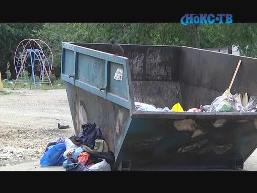 В Новотроицке участились случаи возгорания мусорных контейнеров