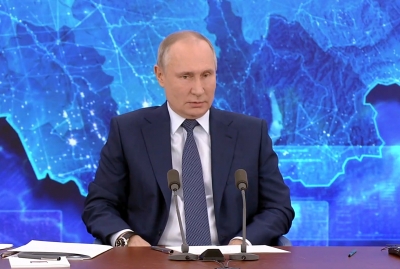 Большая пресс-конференция Владимира Путина (Видео)
