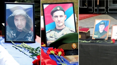 В Бугурусланском районе простились с погибшими в ходе СВО оренбуржцами