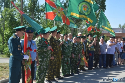 В Новотроицке состоялся митинг в честь Дня пограничника
