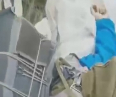 В Бузулуке на аэродроме разбился молодой парашютист (Видео 18+)