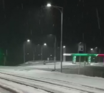 На Башкирию и Челябинск обрушился майский снегопад (Видео)