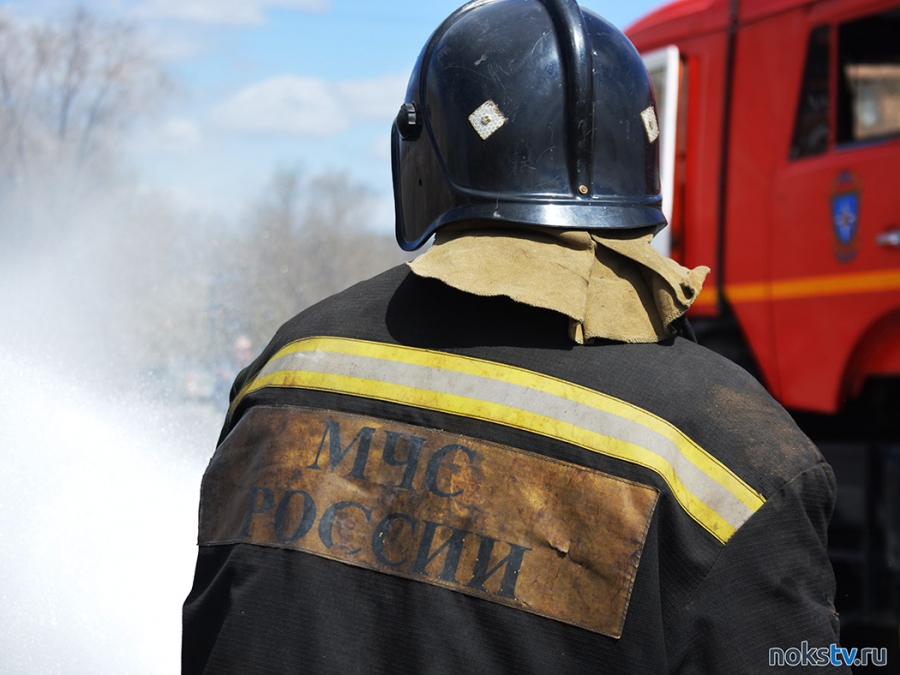 В Новотроицке на пожаре погиб человек