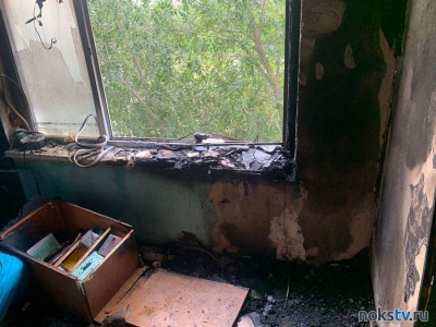 В Новотроицке огнеборцы спасли 5 человек на пожаре