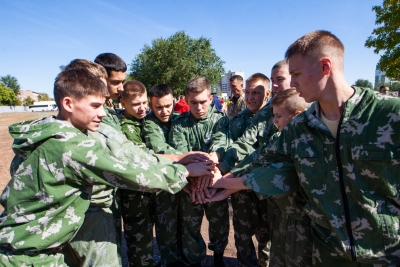 В Оренбуржье проходит финал юнармейской военно-спортивной игры «Зарница Поволжья»