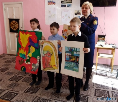 В Новотроицке детям рассказали «Как действовать при пожаре?»