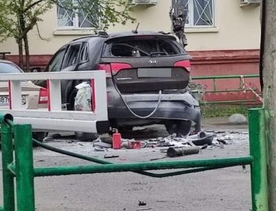 Люди пострадали после взрыва противотанкового гранатомета в машине