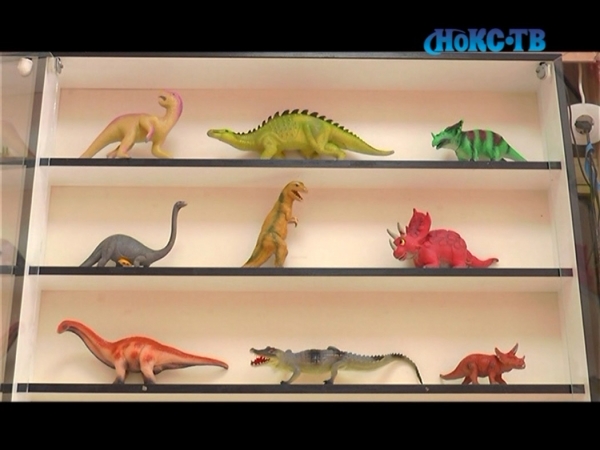 В музейно-выставочном комплексе работает выставка «Мои динозавры»