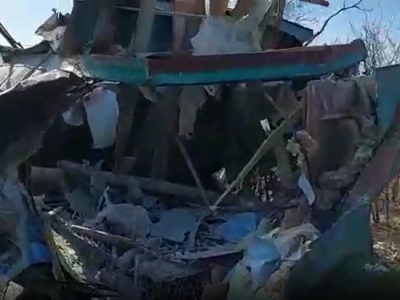 ФСБ: Выпущенный с Украины снаряд разрушил российский погранпункт в Ростовской области (Видео)