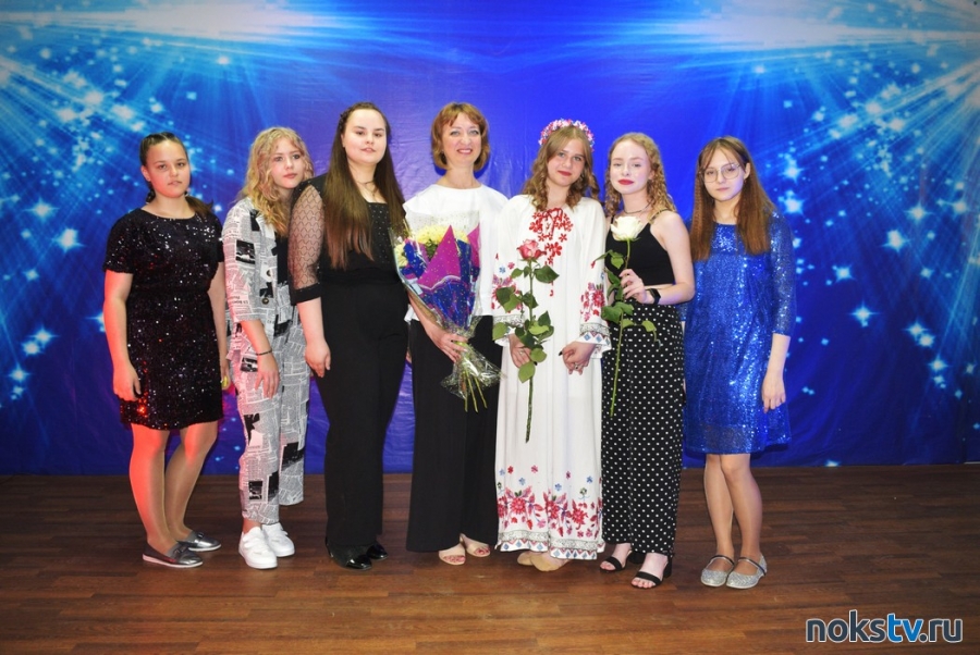 Воспитанница ДМШ дала свой первый сольный концерт
