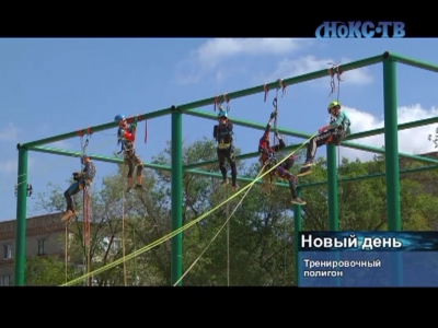 В Новотроицке появился полигон для занятий спортивным туризмом