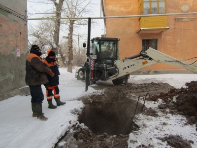 В Новотроицке произошла коммунальная авария. Дома остались без воды