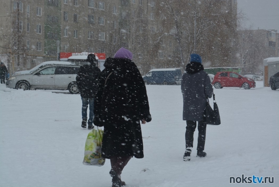Синоптики прогнозируют потепление, ветер и снег с дождем в Оренбургской области