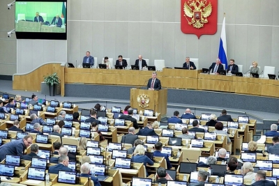 В Госдуму внесли поправки в федеральный закон о военном положении