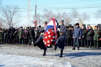 В Оренбурге почтили память героев