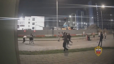 В Москве произошла массовая драка (Видео)