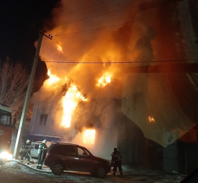 В Оренбурге на пожаре погибли три человека