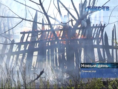 В Новотроицке значительно увеличилось количество пожаров