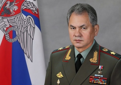 Министр обороны России Сергей Шойгу поздравил с Днем Военно-Морского Флота.