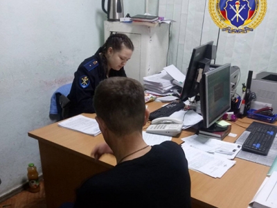 В Новотроицке по горячим следам задержали подозреваемого в краже
