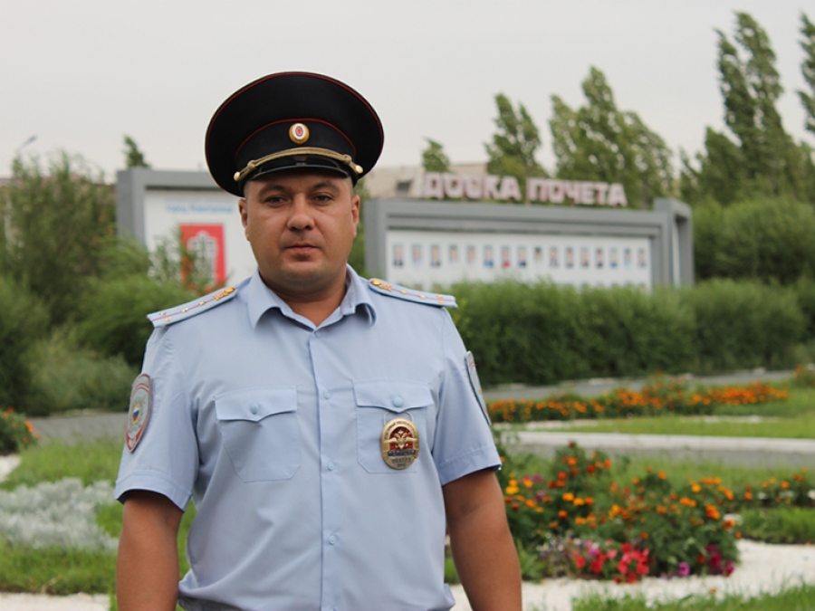 Полицейский из Новотроицка участвует в конкурсе «Народный участковый»